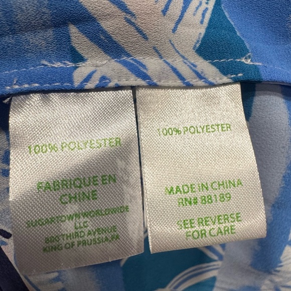 Lilly Pulitzer Iona Sleeveless Top in Pink Tropics Tint Heat Wave Sz M - Picture 9 of 12